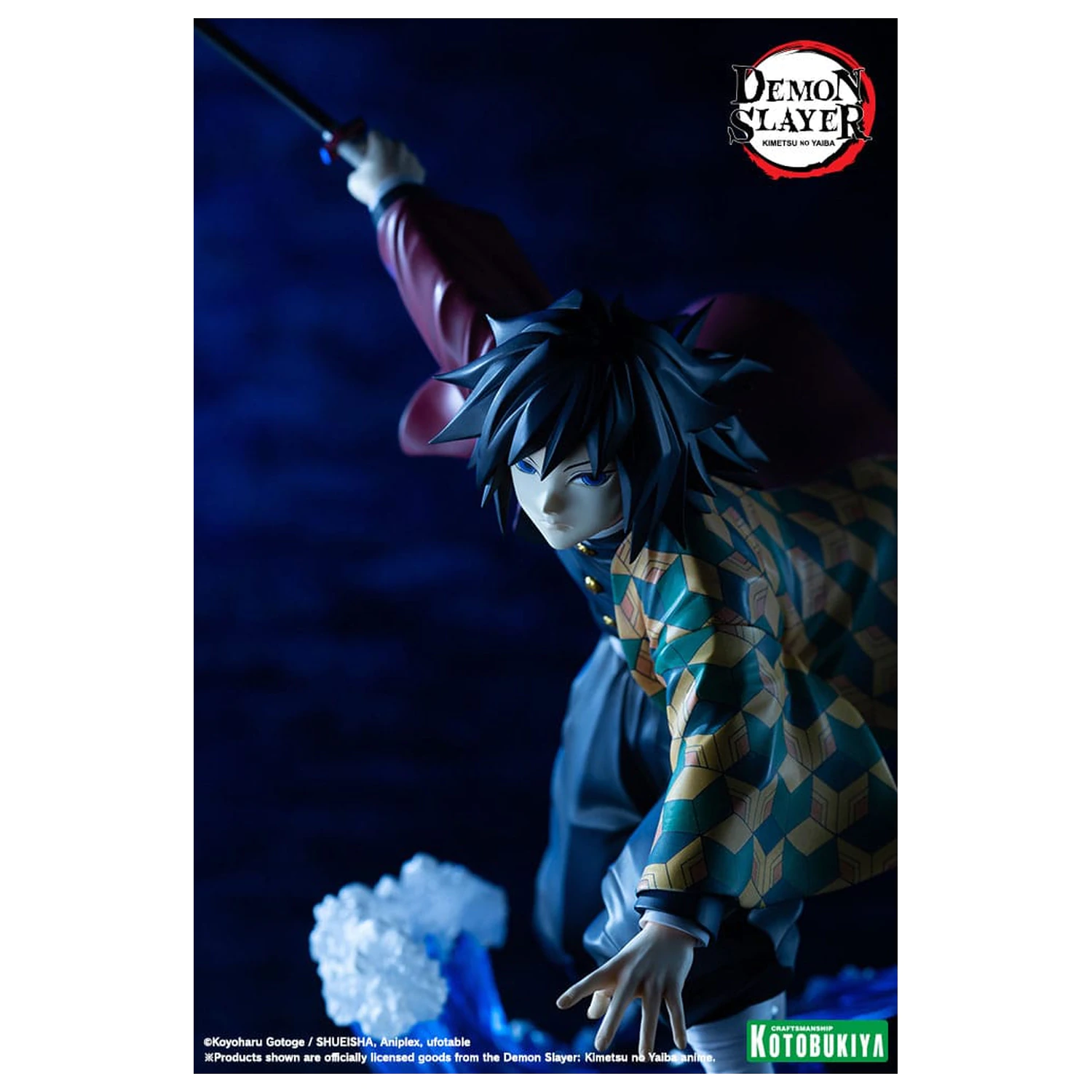 Demon Slayer: Kimetsu no Yaiba ARTFXJ Statua 1/8 Giyu Tomioka 21 cm fotografija proizvoda