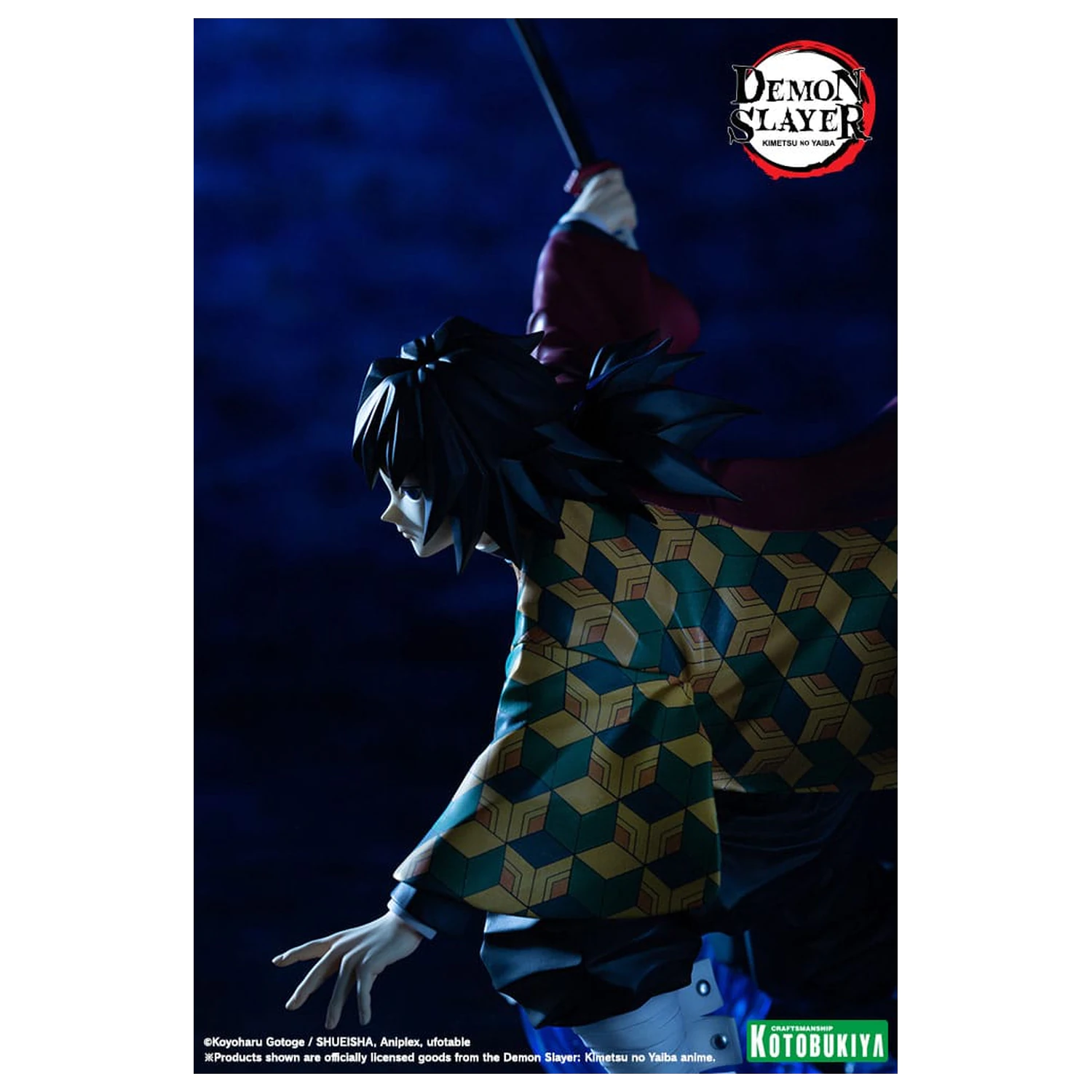 Demon Slayer: Kimetsu no Yaiba ARTFXJ Statua 1/8 Giyu Tomioka 21 cm fotografija proizvoda