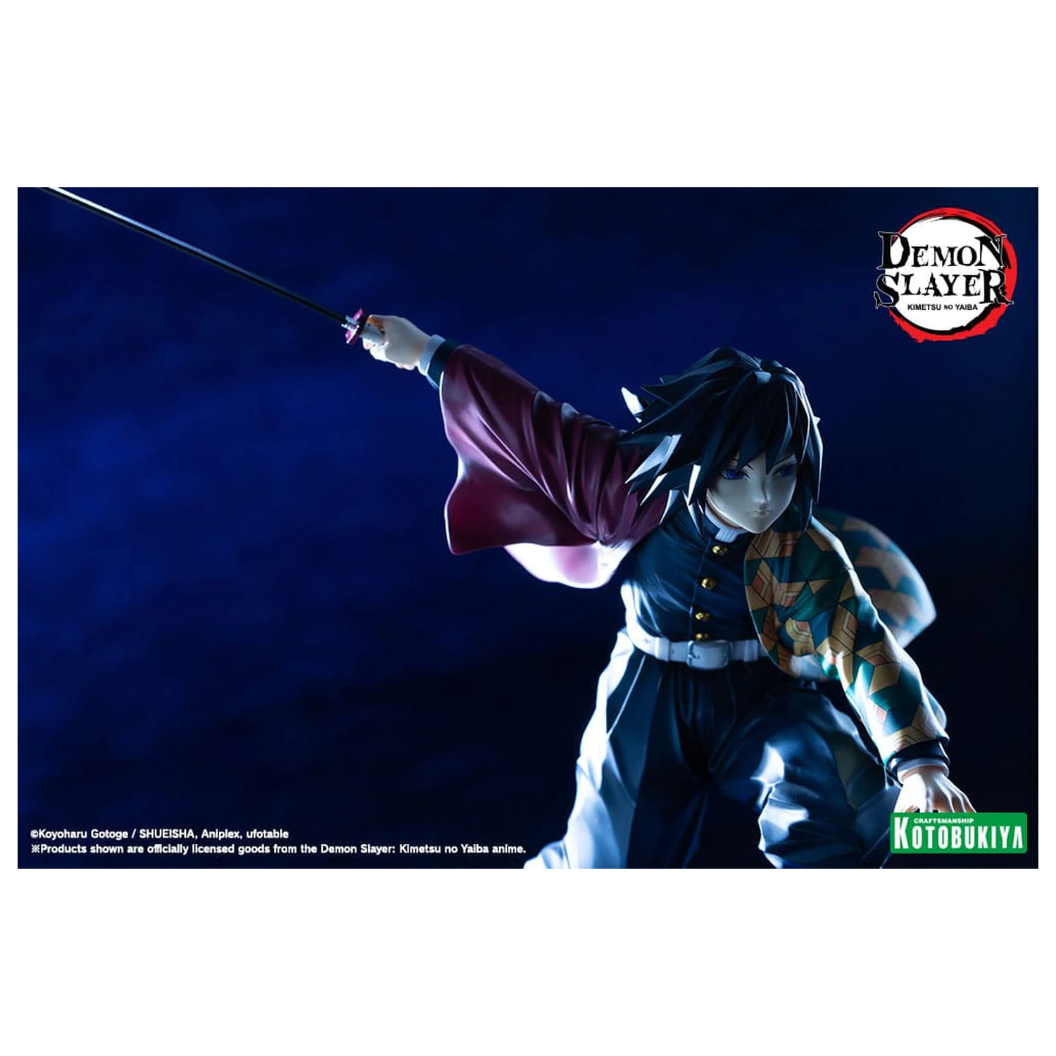 Demon Slayer: Kimetsu no Yaiba ARTFXJ Statua 1/8 Giyu Tomioka 21 cm fotografija proizvoda