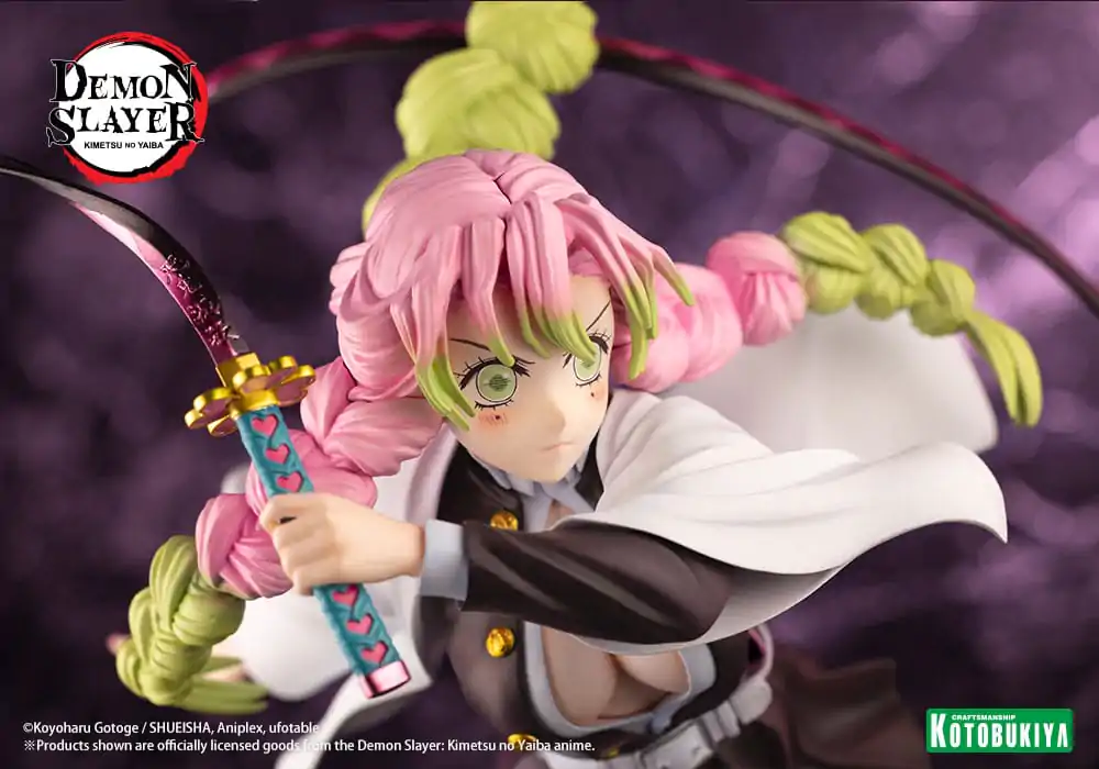 Demon Slayer: Kimetsu no Yaiba ARTFXJ kip 1/8 Mitsuri Kanroji Bonus Edition 25 cm fotografija proizvoda