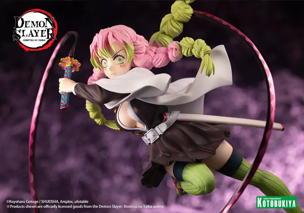 Demon Slayer: Kimetsu no Yaiba ARTFXJ kip 1/8 Mitsuri Kanroji Bonus Edition 25 cm fotografija proizvoda