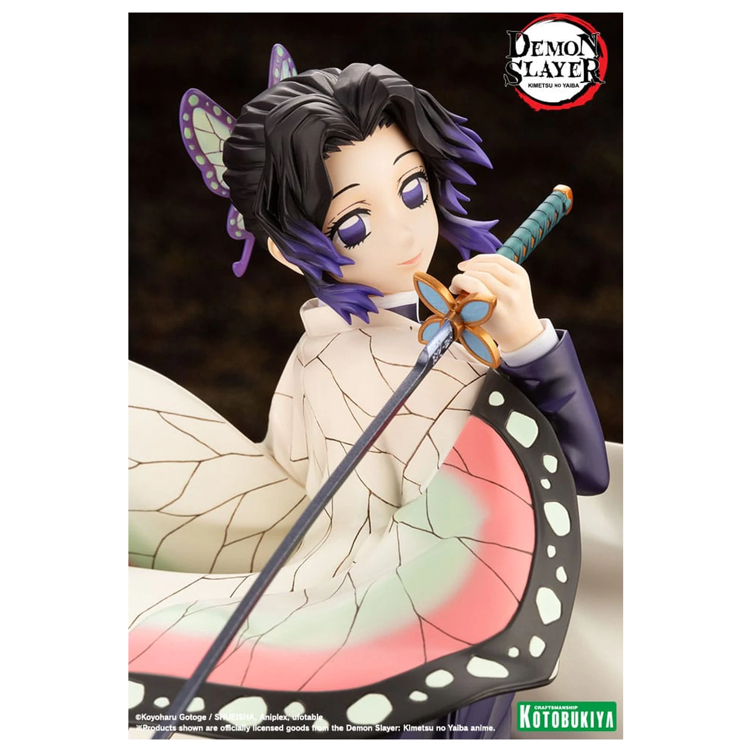 Demon Slayer: Kimetsu no Yaiba ARTFXJ Statua 1/8 Shinobu Kocho 25 cm fotografija proizvoda