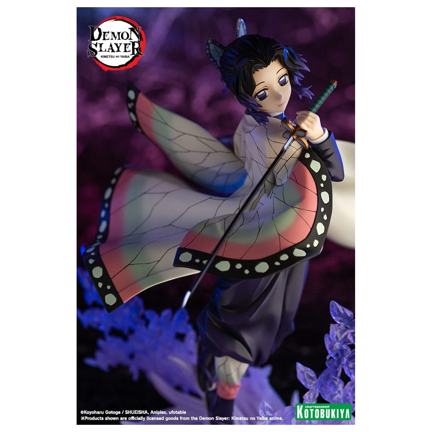Demon Slayer: Kimetsu no Yaiba ARTFXJ Statua 1/8 Shinobu Kocho 25 cm fotografija proizvoda
