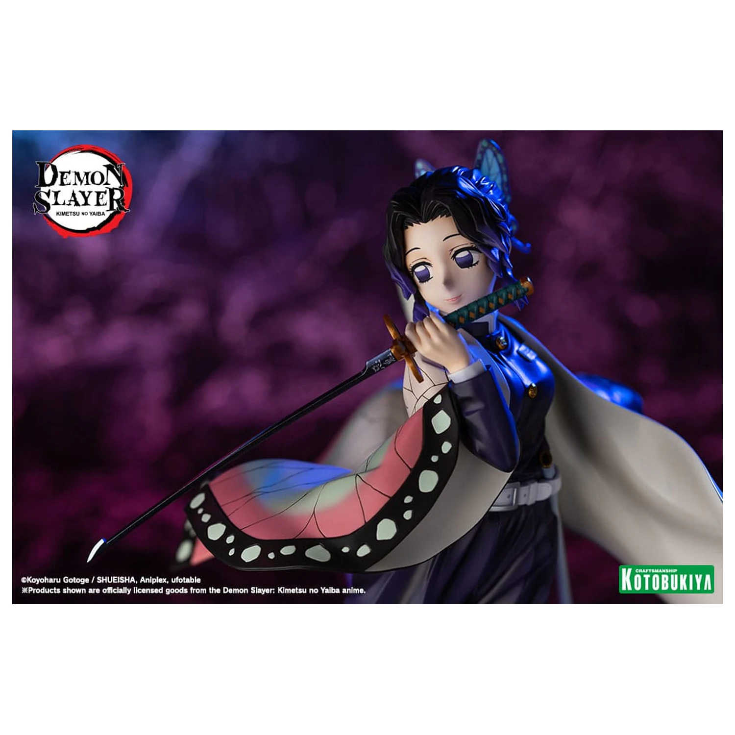 Demon Slayer: Kimetsu no Yaiba ARTFXJ Statua 1/8 Shinobu Kocho 25 cm fotografija proizvoda