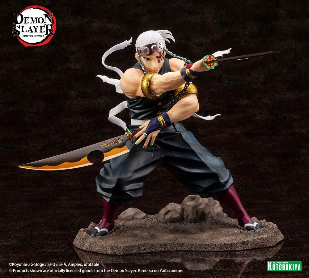 Demon Slayer: Kimetsu no Yaiba ARTFXJ Kip 1/8 Tengen Uzui Regular Edition 23 cm fotografija proizvoda