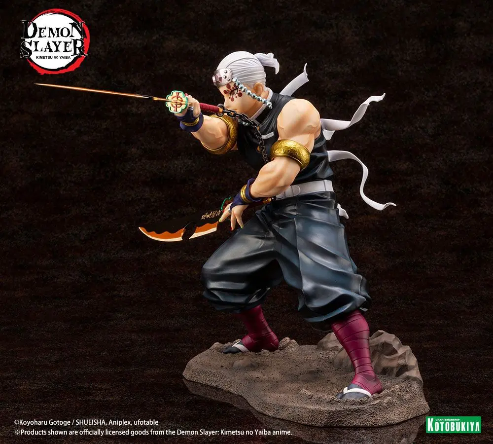 Demon Slayer: Kimetsu no Yaiba ARTFXJ Kip 1/8 Tengen Uzui Regular Edition 23 cm fotografija proizvoda