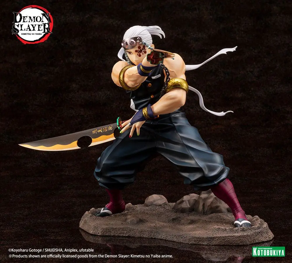 Demon Slayer: Kimetsu no Yaiba ARTFXJ Kip 1/8 Tengen Uzui Regular Edition 23 cm fotografija proizvoda