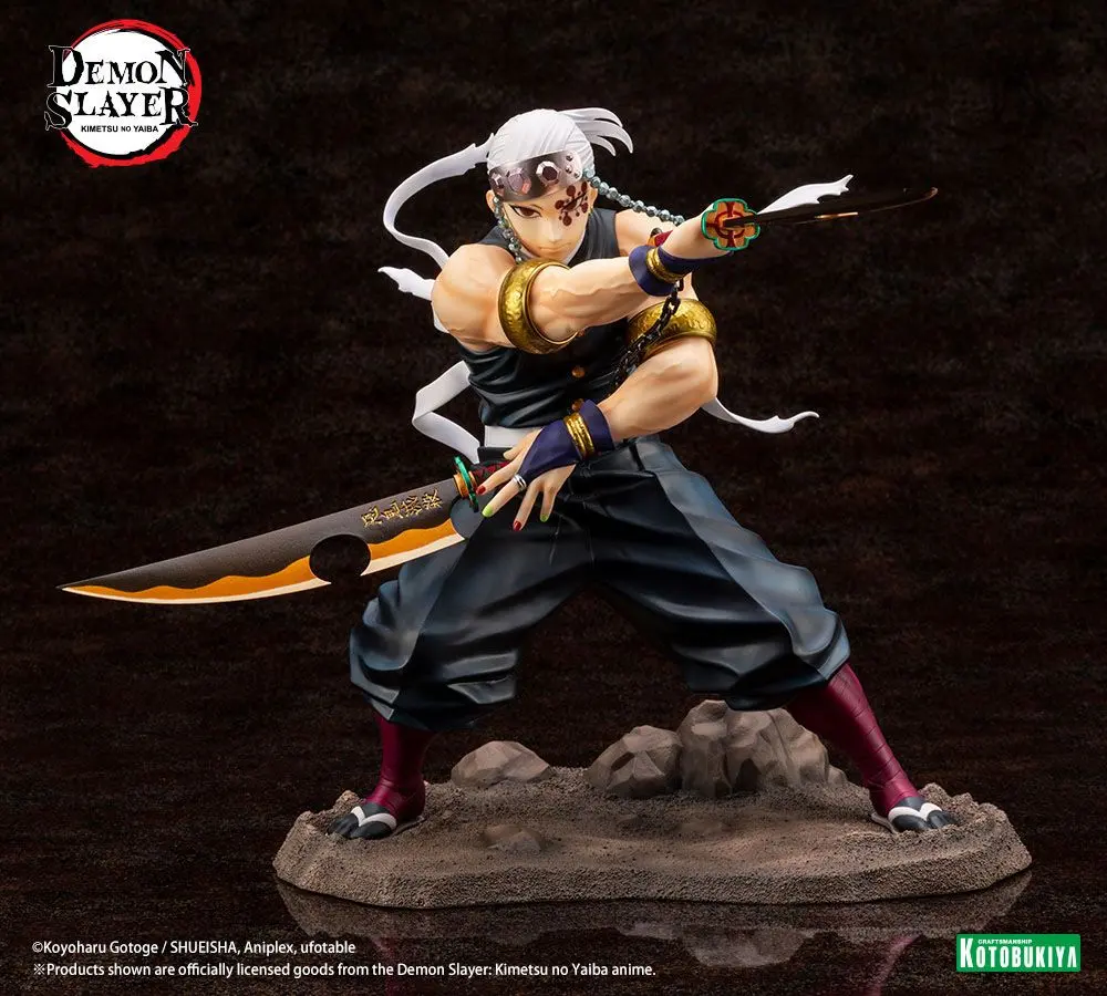 Demon Slayer: Kimetsu no Yaiba ARTFXJ Kip 1/8 Tengen Uzui Regular Edition 23 cm fotografija proizvoda