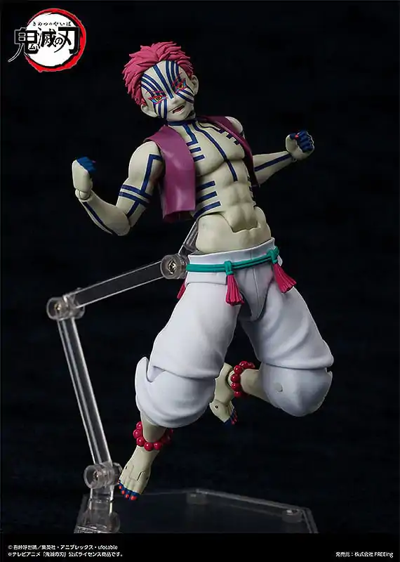 Demon Slayer: Kimetsu no Yaiba Figma akcijska figura Akaza 15 cm fotografija proizvoda