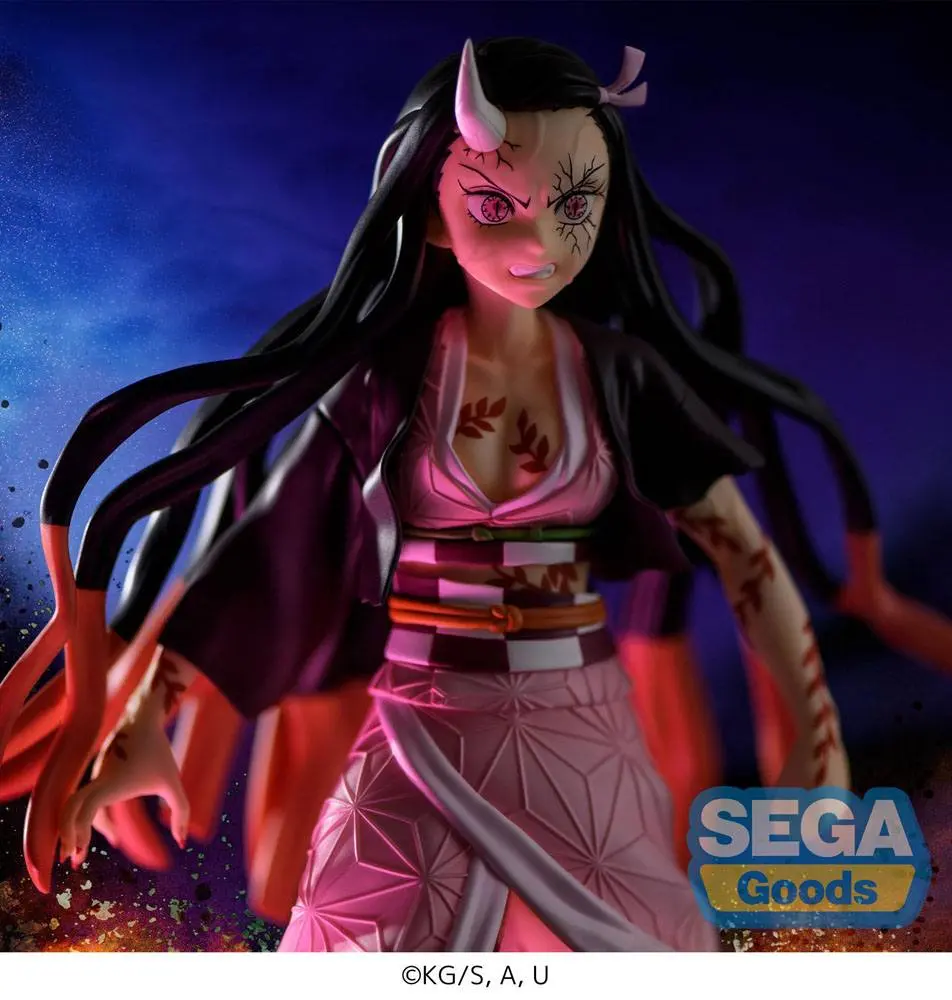 Demon Slayer: Kimetsu no Yaiba Figurizm PVC statua Nezuko Kamado Demon Form Advancing Ver. 21 cm fotografija proizvoda