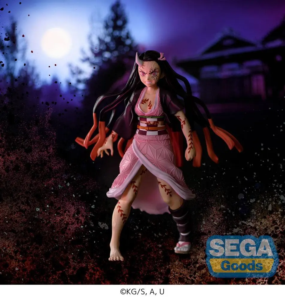 Demon Slayer: Kimetsu no Yaiba Figurizm PVC statua Nezuko Kamado Demon Form Advancing Ver. 21 cm fotografija proizvoda