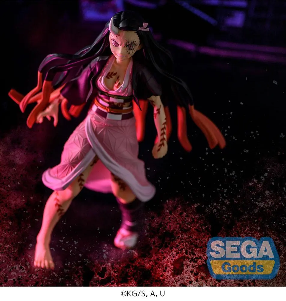 Demon Slayer: Kimetsu no Yaiba Figurizm PVC statua Nezuko Kamado Demon Form Advancing Ver. 21 cm fotografija proizvoda