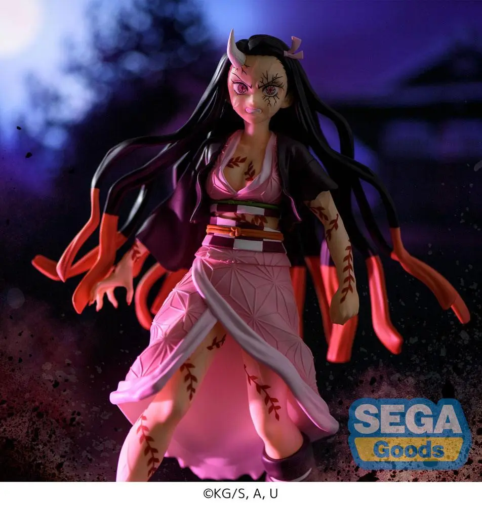 Demon Slayer: Kimetsu no Yaiba Figurizm PVC statua Nezuko Kamado Demon Form Advancing Ver. 21 cm fotografija proizvoda
