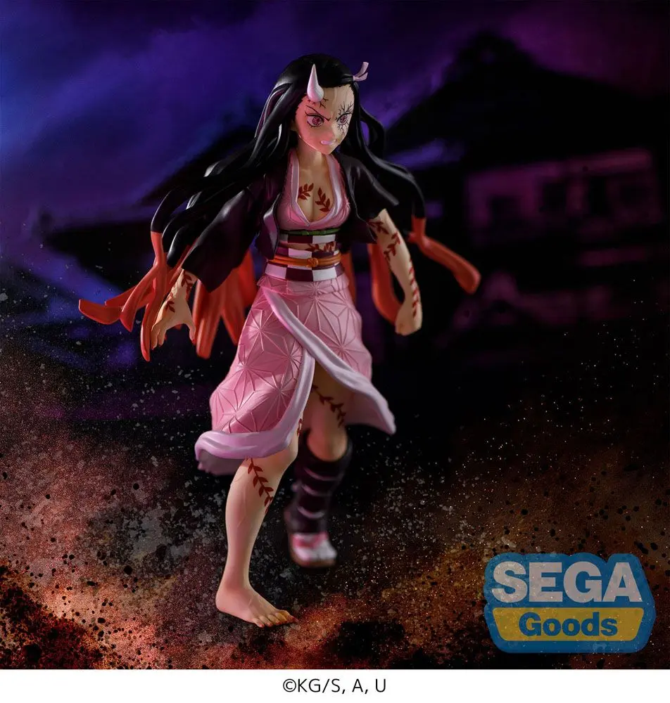 Demon Slayer: Kimetsu no Yaiba Figurizm PVC statua Nezuko Kamado Demon Form Advancing Ver. 21 cm fotografija proizvoda