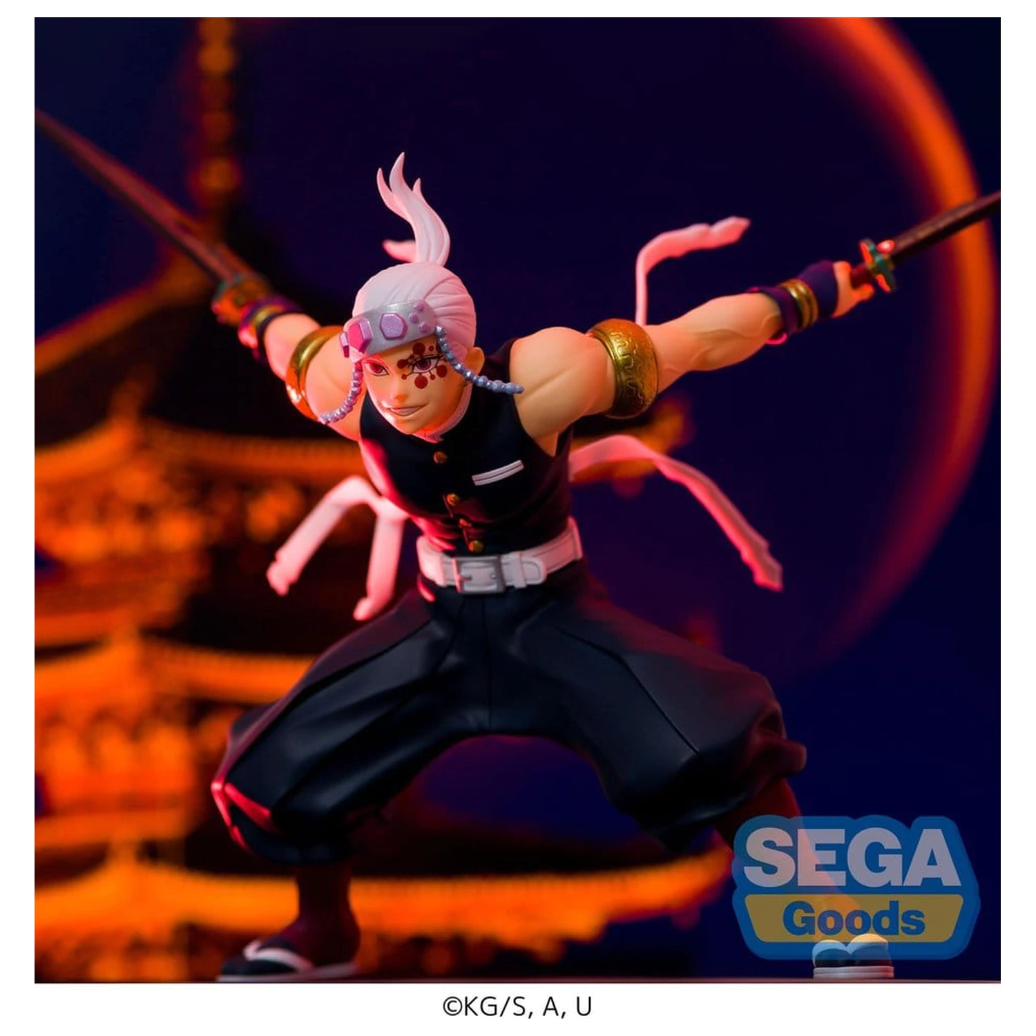 Demon Slayer: Kimetsu no Yaiba FIGURIZM PVC figura Tengen Uzui (ponovno izdanje) 16 cm fotografija proizvoda