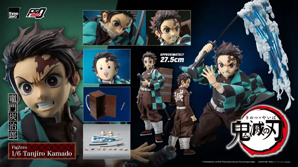 Demon Slayer Kimetsu no Yaiba FigZero akcijska figura 1/6 Tanjiro Kamado 27 cm fotografija proizvoda