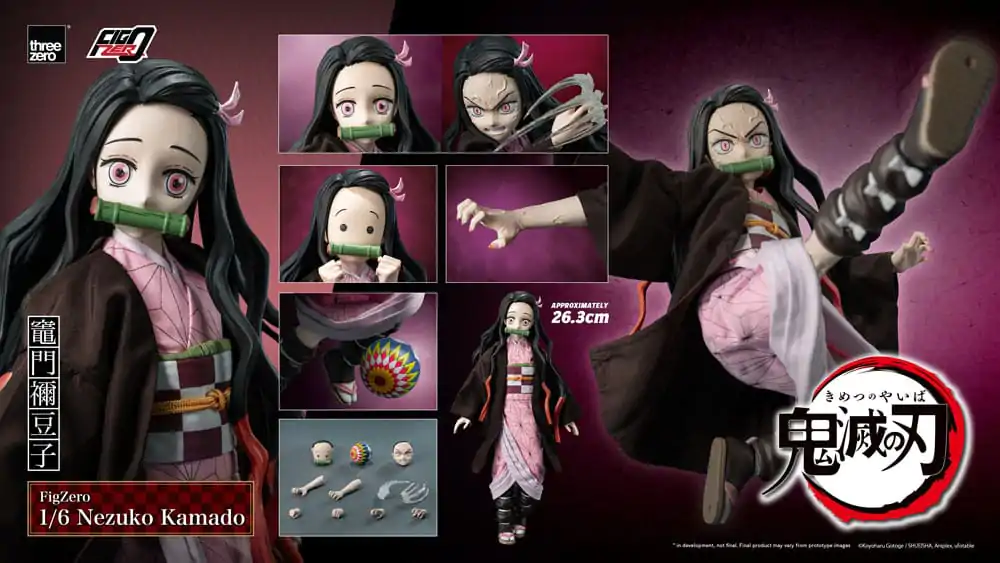Demon Slayer: Kimetsu no Yaiba FigZero akcijska figura 1/6 Nezuko Kamado 26 cm fotografija proizvoda