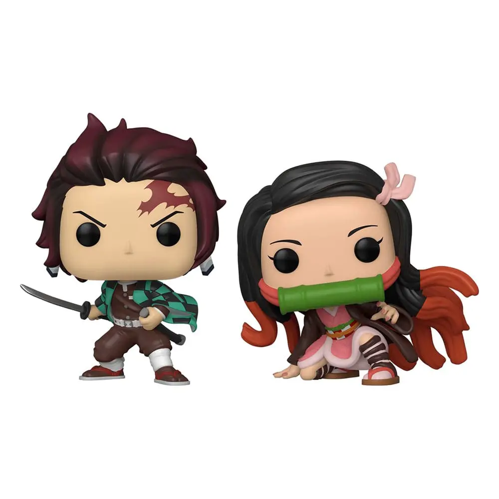 Demon Slayer: Kimetsu no Yaiba POP! Animation Vinyl Figure set od 2 Tanjiro & Nezuko 9 cm fotografija proizvoda