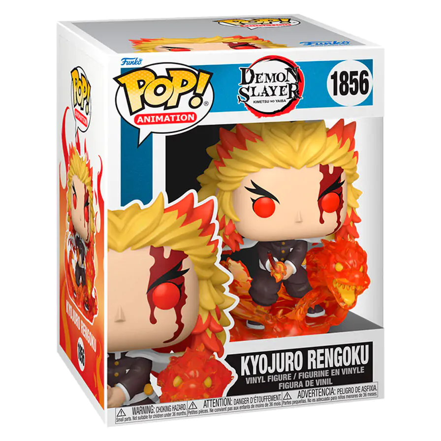 Demon Slayer: Kimetsu no Yaiba Funko POP! Animation Vinyl Figura Kyojuro Rengoku 9th form Exclusive 9 cm fotografija proizvoda
