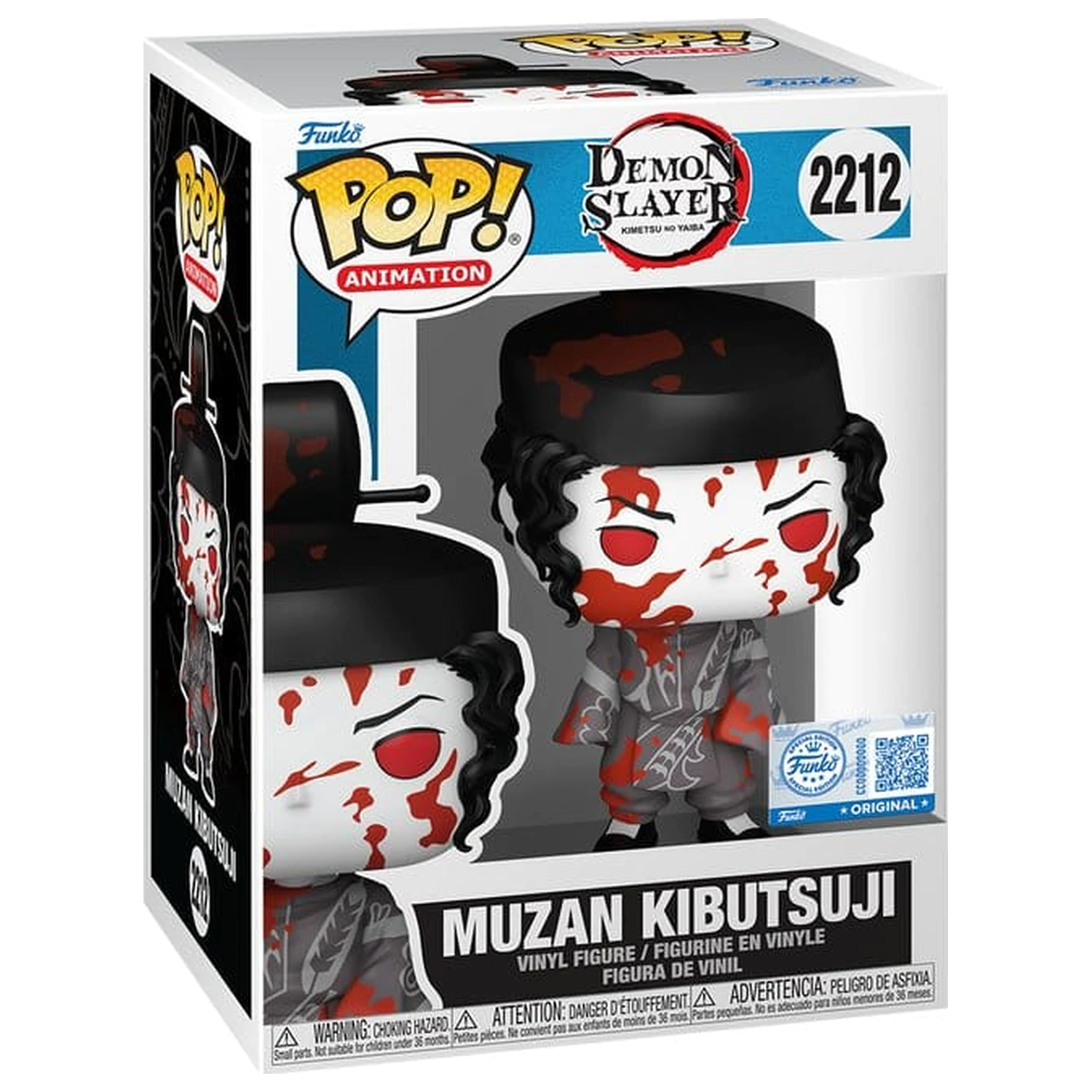 Demon Slayer: Kimetsu no Yaiba Funko POP! Animation Vinilna figura Muzan 9 cm fotografija proizvoda