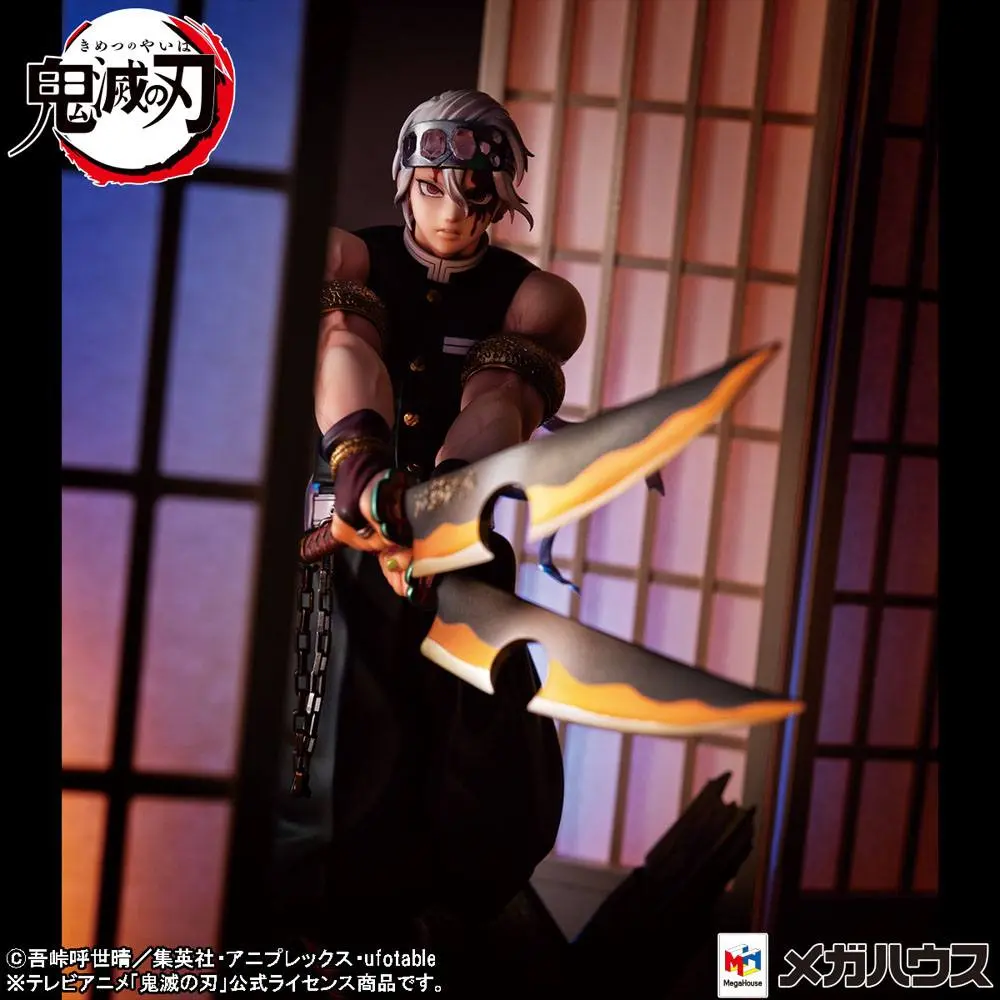 Demon Slayer Kimetsu no Yaiba G.E.M. PVC Statua 1/8 Tengen Uzui 23 cm fotografija proizvoda