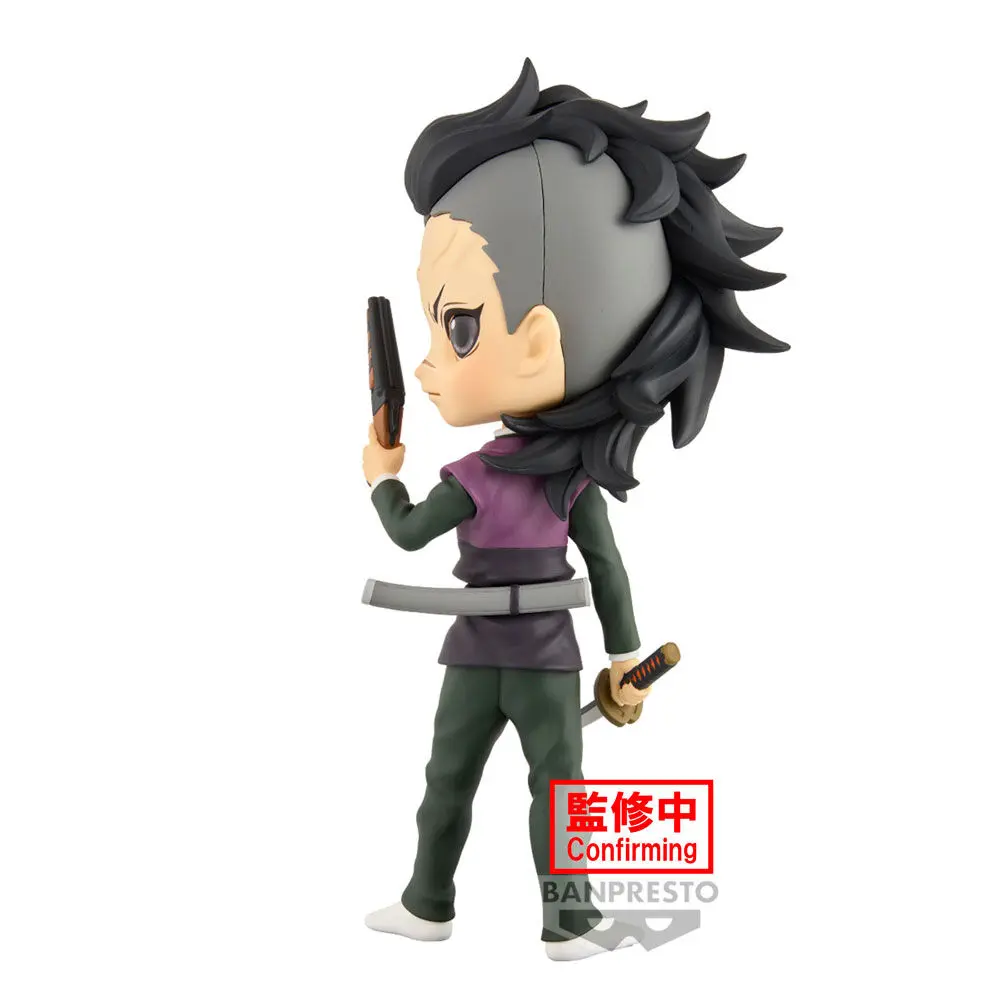 Demon Slayer Kimetsu no Yaiba Genya Shinazugawa Q posket figura 14 cm fotografija proizvoda