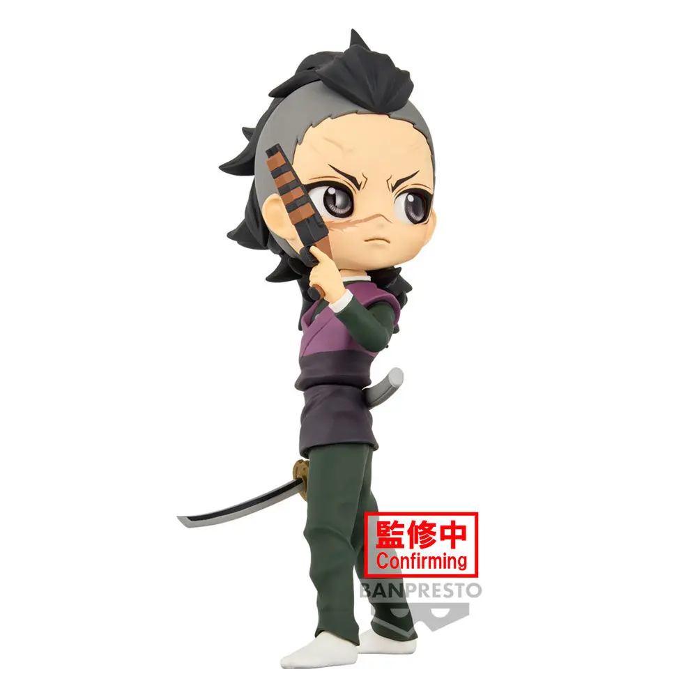 Demon Slayer Kimetsu no Yaiba Genya Shinazugawa Q posket figura 14 cm fotografija proizvoda