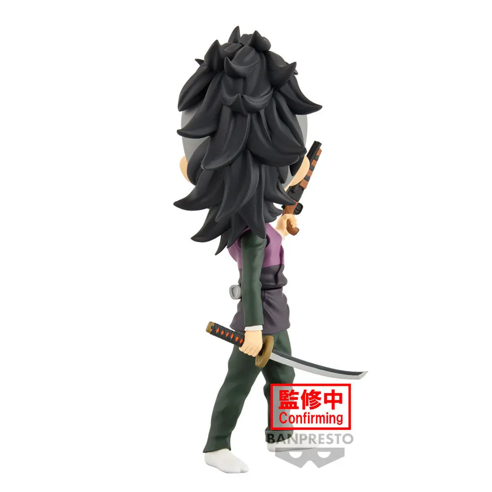 Demon Slayer Kimetsu no Yaiba Genya Shinazugawa Q posket figura 14 cm fotografija proizvoda