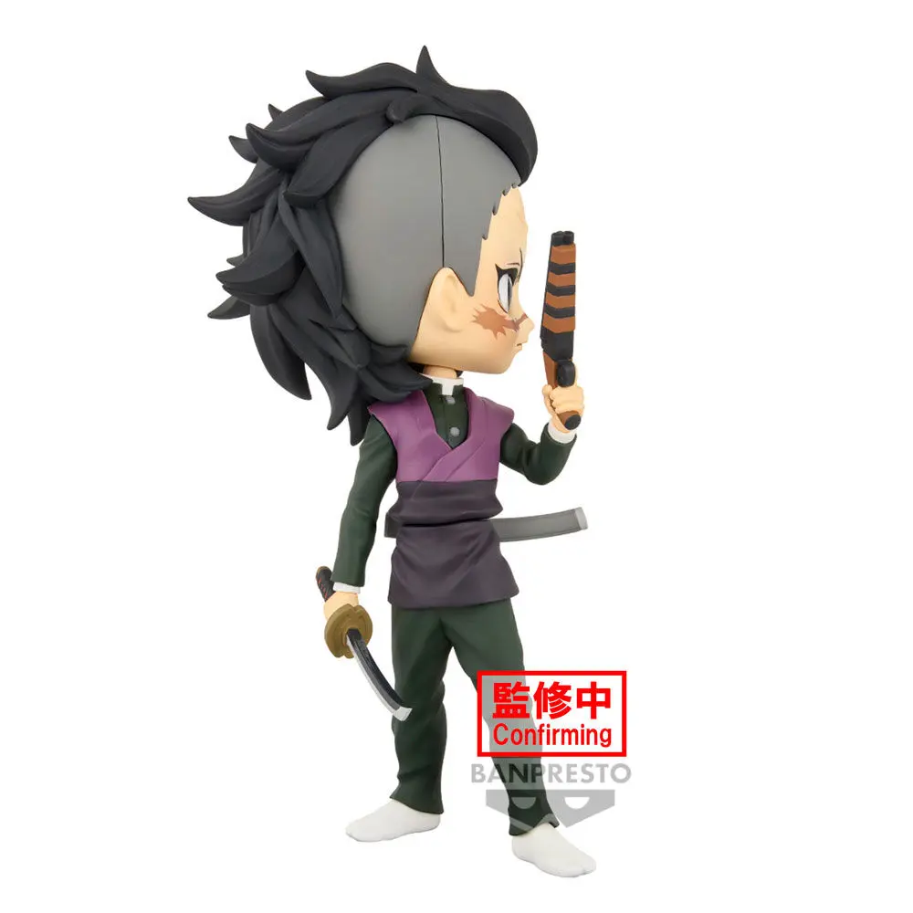 Demon Slayer Kimetsu no Yaiba Genya Shinazugawa Q posket figura 14 cm fotografija proizvoda