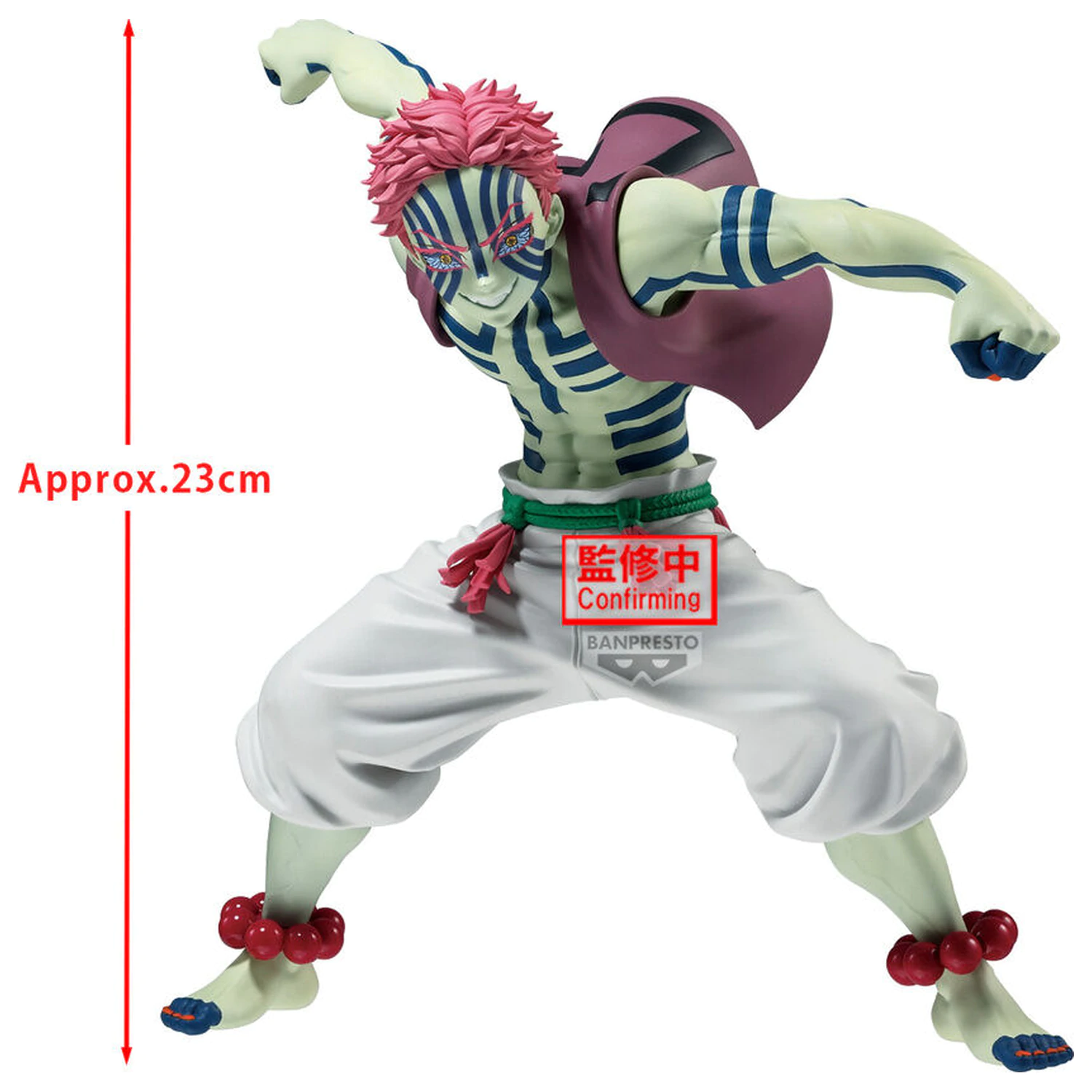 Demon Slayer Kimetsu no Yaiba Grandista Akaza II figura 23cm fotografija proizvoda