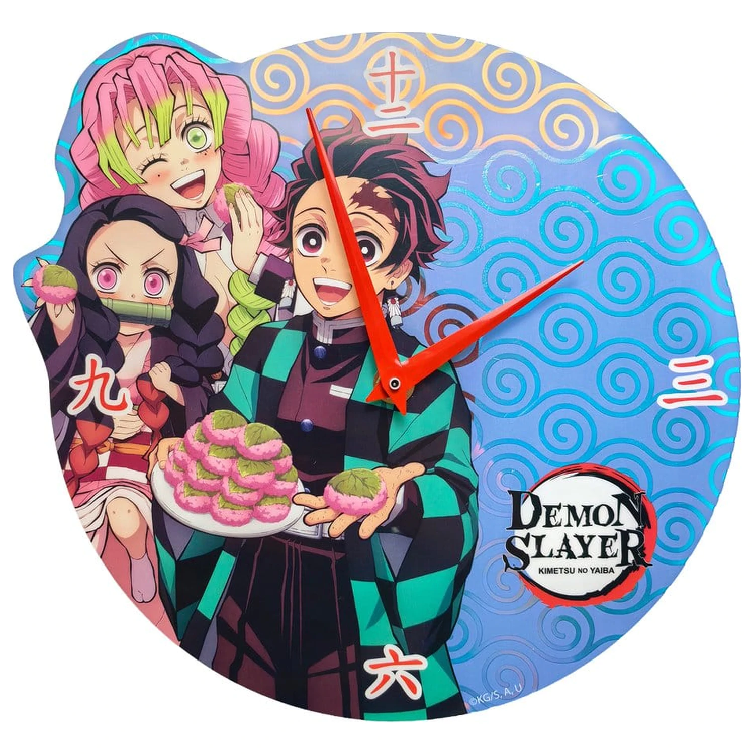 Demon Slayer: Kimetsu no Yaiba zidni sat Holografski fotografija proizvoda