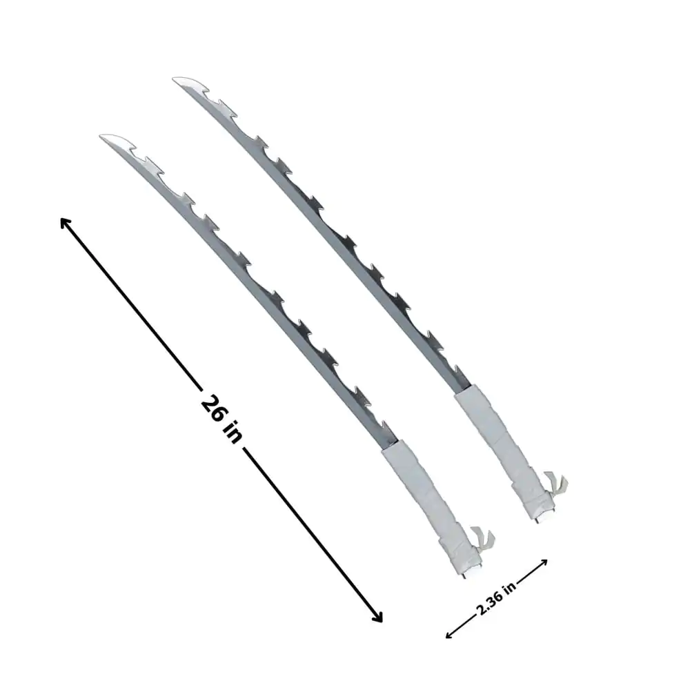 Demon Slayer: Kimetsu no Yaiba replika seta Inosukeovih dualnih mačeva fotografija proizvoda