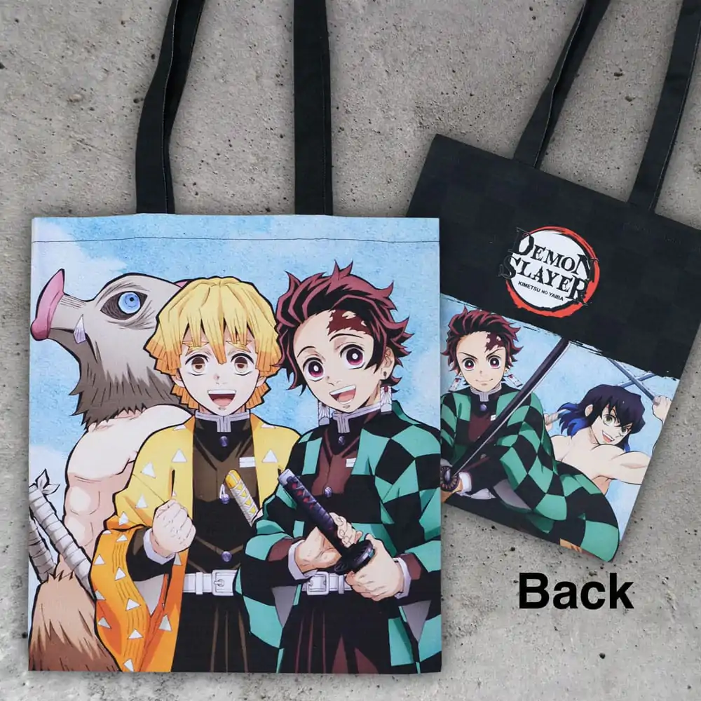 Demon Slayer: Kimetsu no Yaiba Tote Torba Inosuke, Zenitsu, Tanjiro fotografija proizvoda