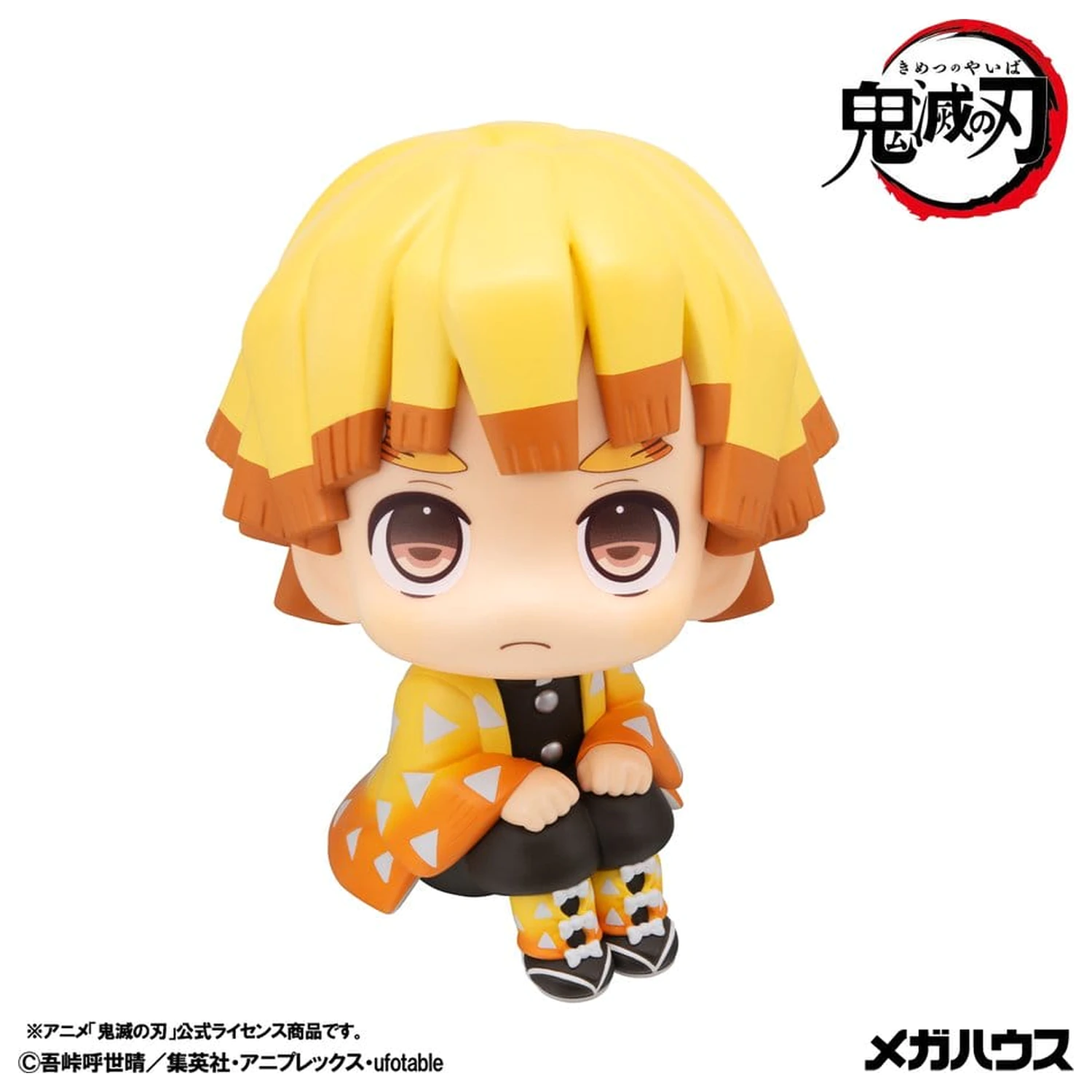 Demon Slayer: Kimetsu no Yaiba Look Up PVC figure pakiranje od 2 komada Zenitsu Agatsuma Grumpy Ver. & Kaigaku 11 cm (s darom) fotografija proizvoda