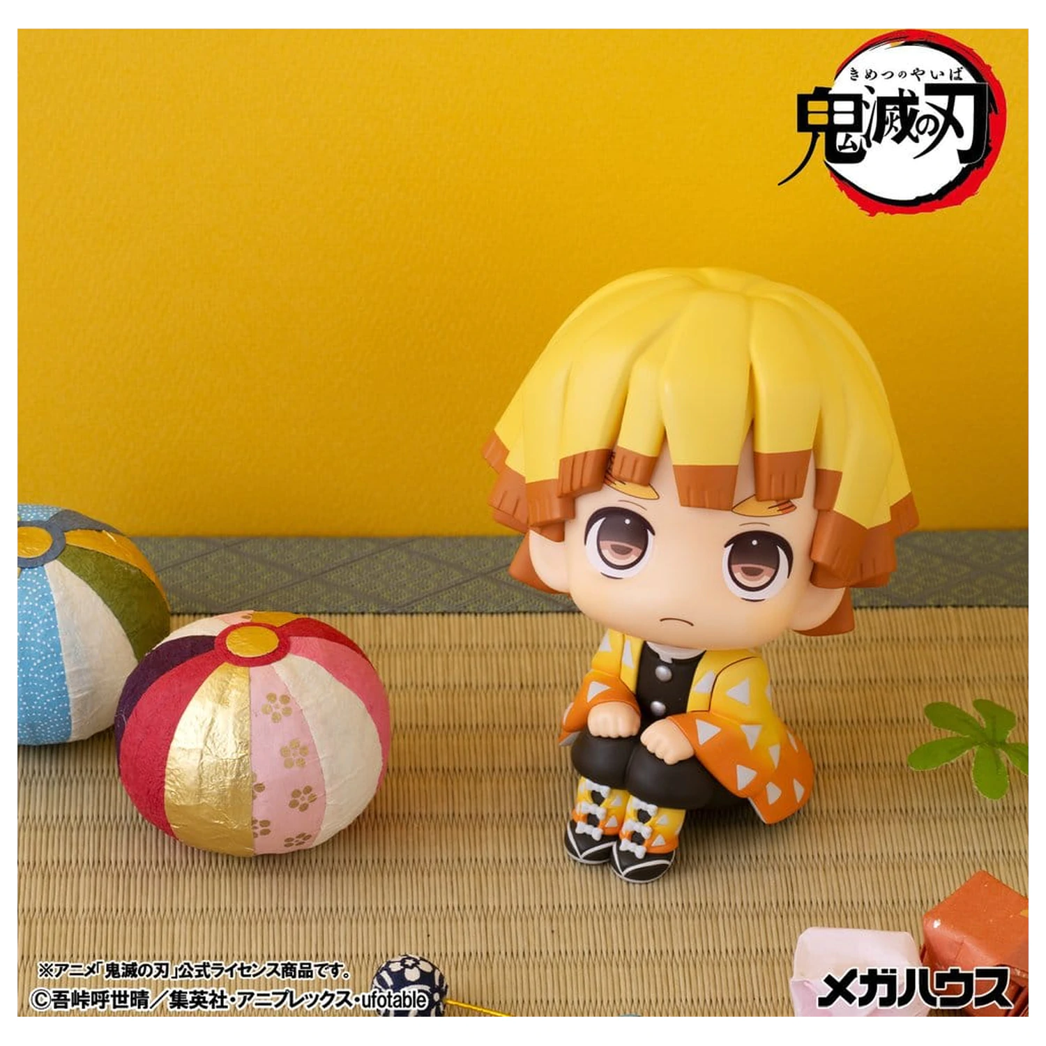Demon Slayer: Kimetsu no Yaiba Look Up PVC figura Zenitsu Agatsuma Grumpy Ver. 11 cm fotografija proizvoda