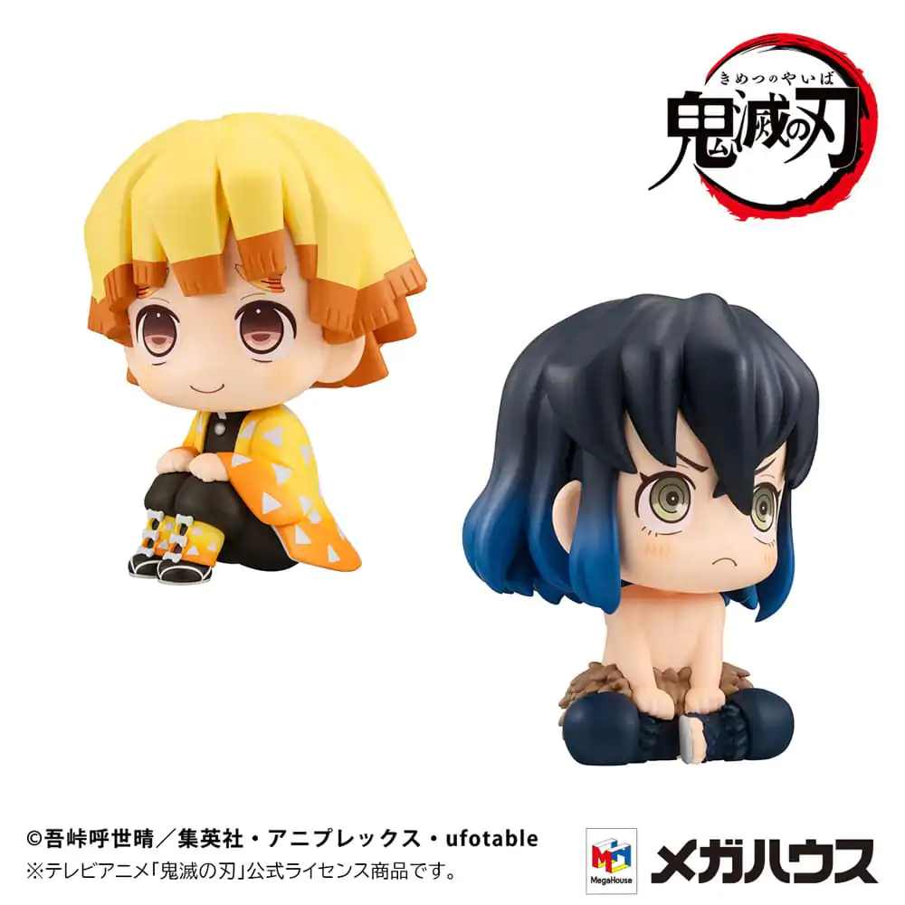 Demon Slayer: Kimetsu no Yaiba Look Up PVC kipić Zenitsu Agatsuma Smile Ver. & Inosuke Hashibira Bossy Ver. 11 cm (s poklonom) fotografija proizvoda