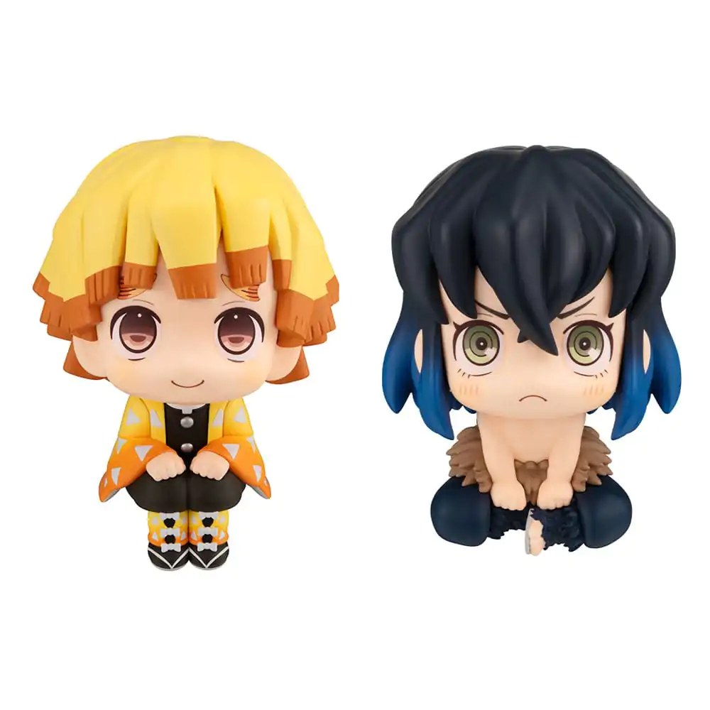 Demon Slayer: Kimetsu no Yaiba Look Up PVC kipić Zenitsu Agatsuma Smile Ver. & Inosuke Hashibira Bossy Ver. 11 cm (s poklonom) fotografija proizvoda