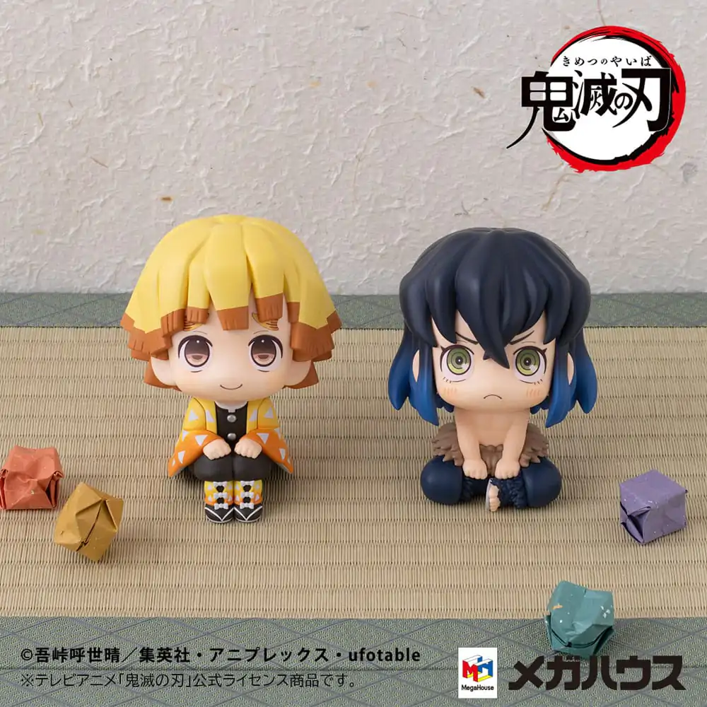 Demon Slayer: Kimetsu no Yaiba Look Up PVC kipić Zenitsu Agatsuma Smile Ver. & Inosuke Hashibira Bossy Ver. 11 cm (s poklonom) fotografija proizvoda