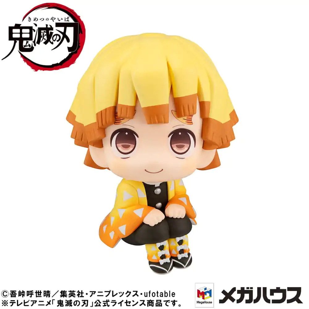 Demon Slayer: Kimetsu no Yaiba Look Up PVC Kip Zenitsu Agatsuma Smile Ver. 11 cm fotografija proizvoda