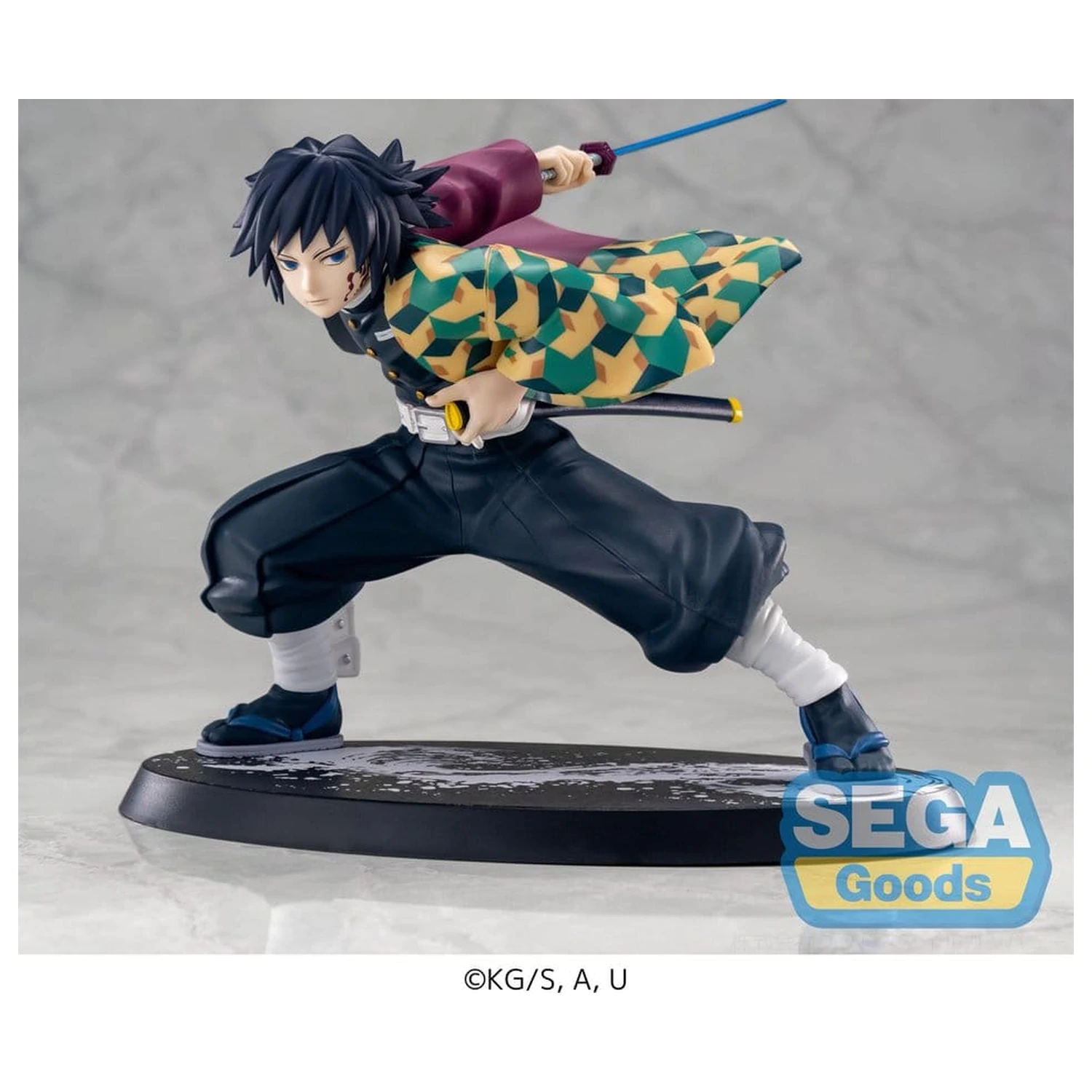 Demon Slayer: Kimetsu no Yaiba Luminasta PVC figura Giyu Tomioka Awakening 15 cm fotografija proizvoda