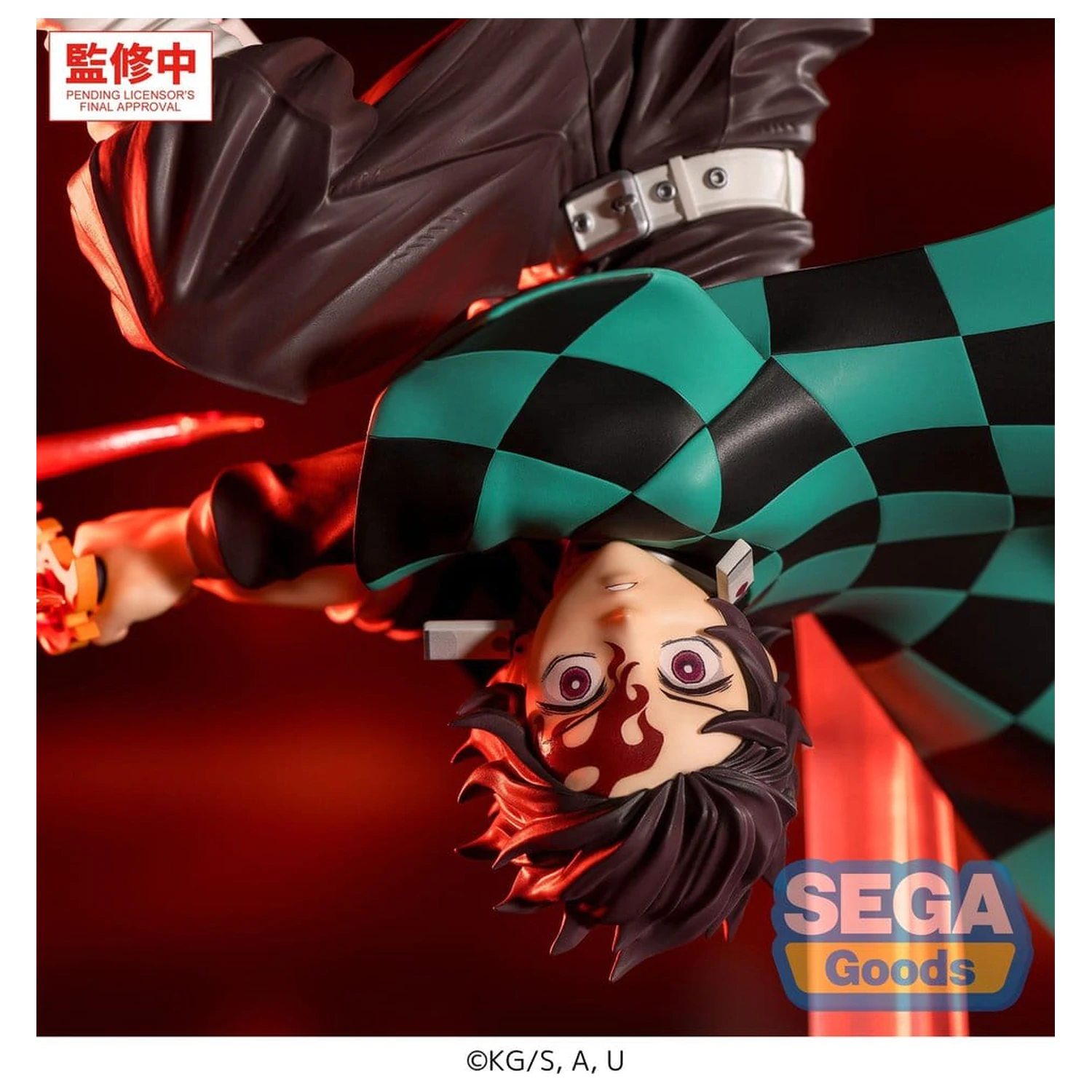 Demon Slayer: Kimetsu no Yaiba Luminasta PVC figura Tanjiro Kamado Hinokami Kagura Setting Sun Transformation 15 cm fotografija proizvoda