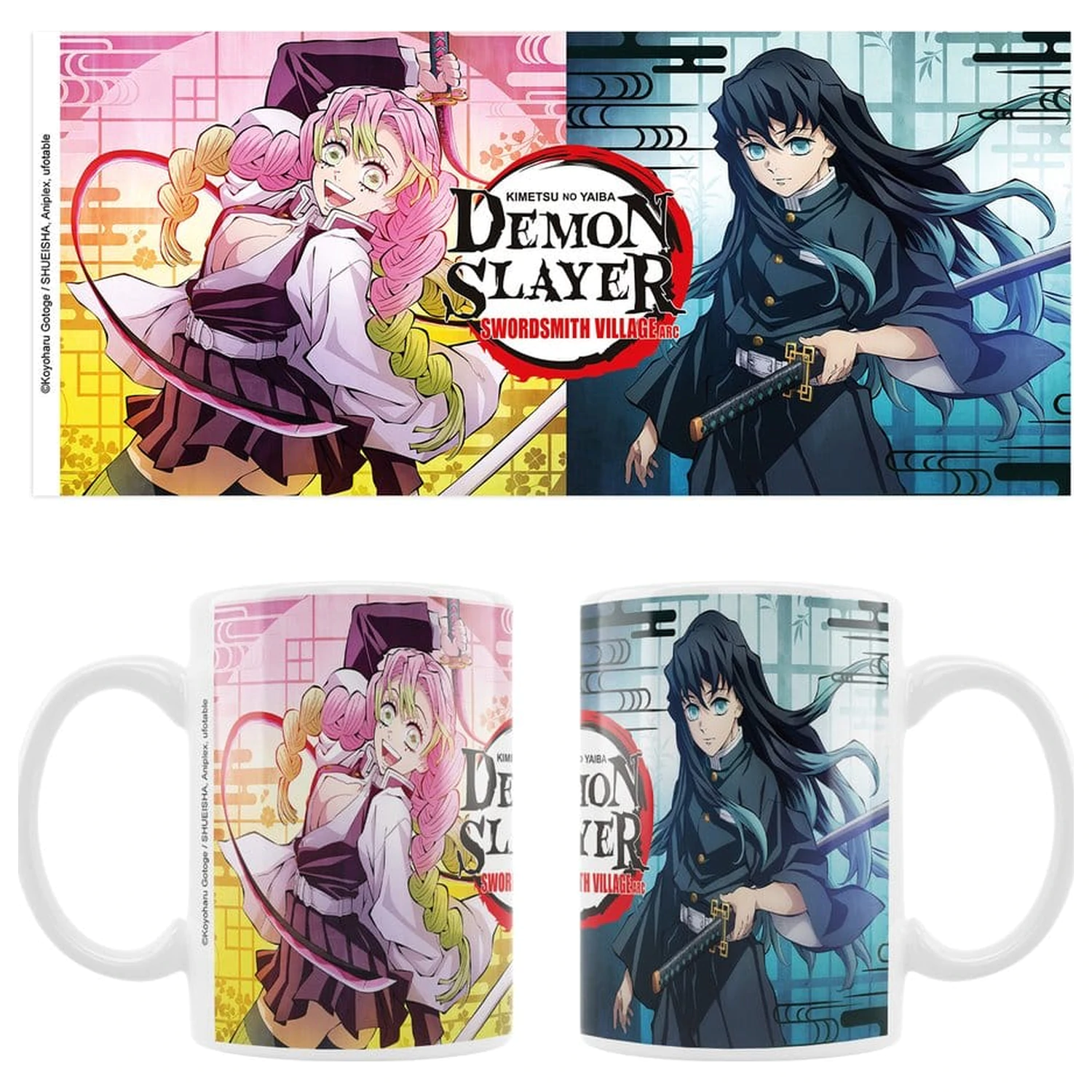 Demon Slayer: Kimetsu no Yaiba šalica Mitsuri & Muichiro fotografija proizvoda