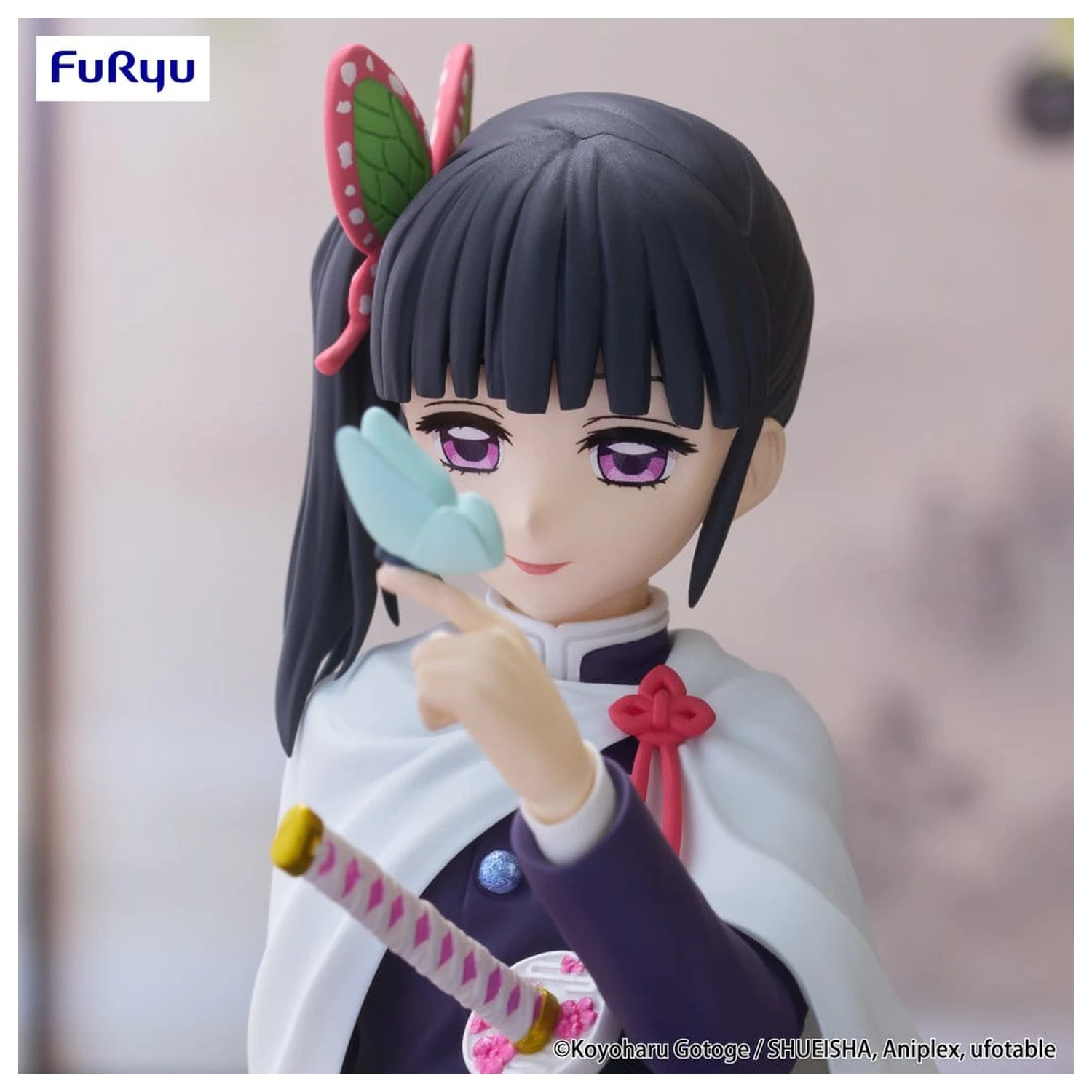 Demon Slayer: Kimetsu no Yaiba Noodle Stopper PVC figura Tsuyuri Kanao 8 cm fotografija proizvoda