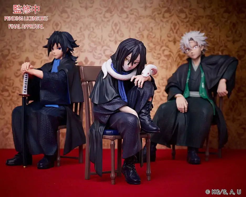 Demon Slayer: Kimetsu no Yaiba Kip Obanai Iguro 15 cm fotografija proizvoda