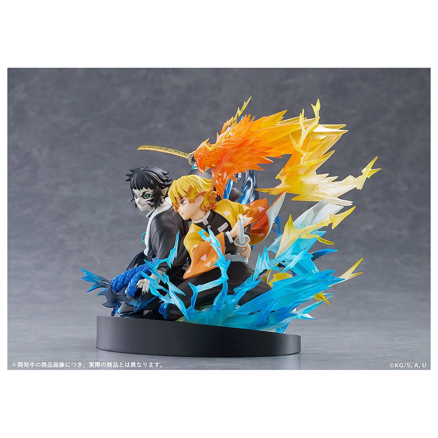 Demon Slayer: Kimetsu no Yaiba PVC Statua Zenitsu Agatsuma & Kaigaku 15 cm fotografija proizvoda
