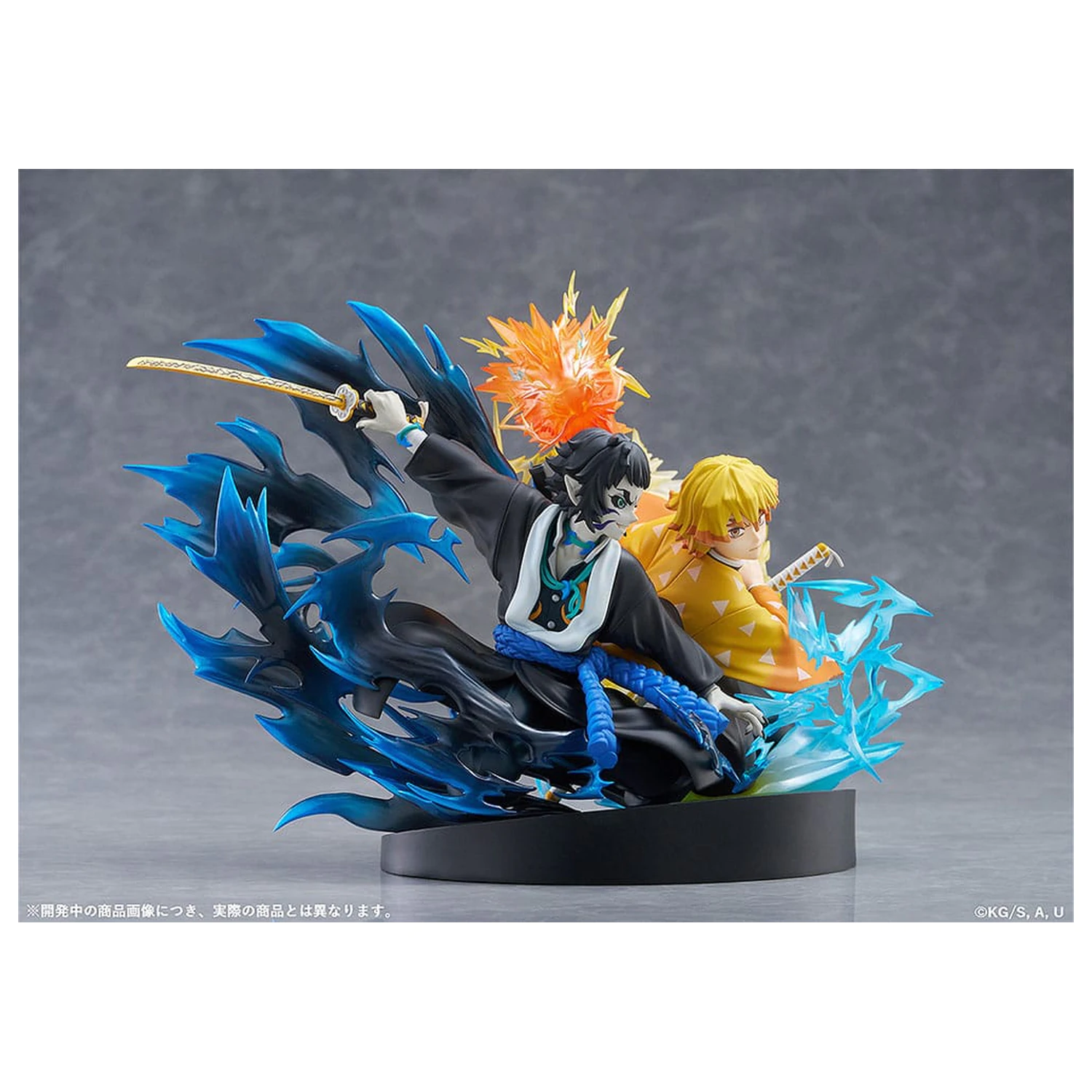 Demon Slayer: Kimetsu no Yaiba PVC Statua Zenitsu Agatsuma & Kaigaku 15 cm fotografija proizvoda