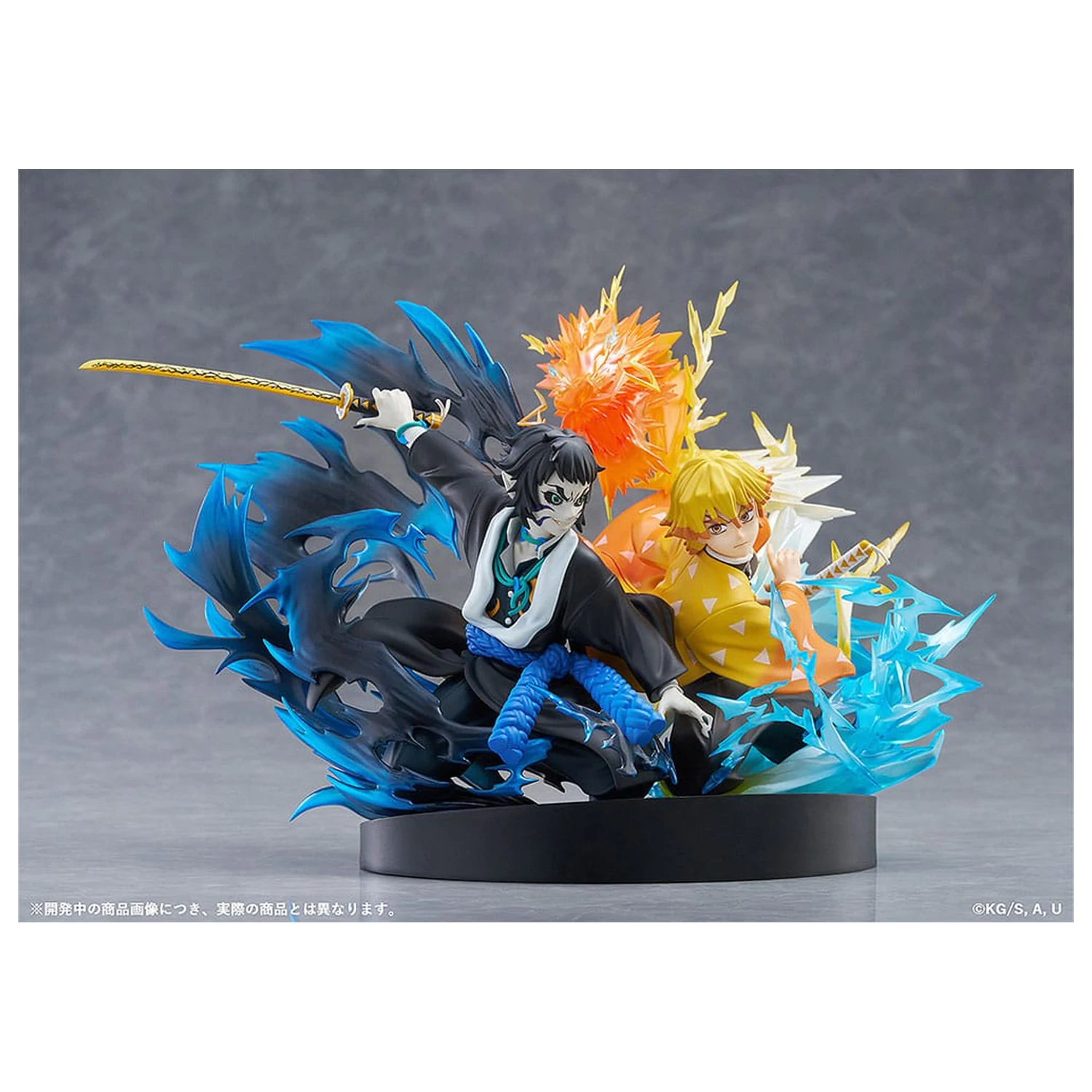 Demon Slayer: Kimetsu no Yaiba PVC Statua Zenitsu Agatsuma & Kaigaku 15 cm fotografija proizvoda