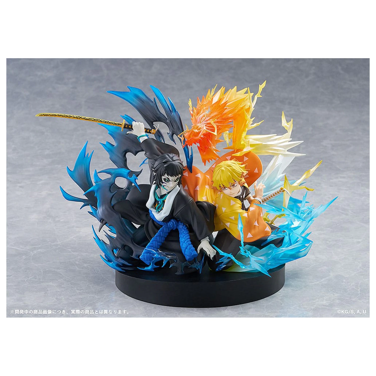 Demon Slayer: Kimetsu no Yaiba PVC Statua Zenitsu Agatsuma & Kaigaku 15 cm fotografija proizvoda