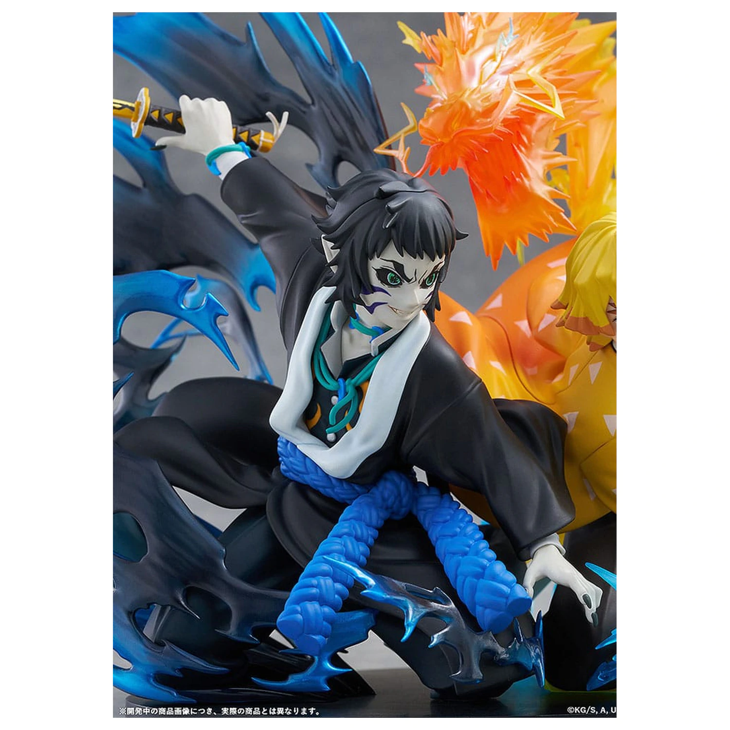 Demon Slayer: Kimetsu no Yaiba PVC Statua Zenitsu Agatsuma & Kaigaku 15 cm fotografija proizvoda