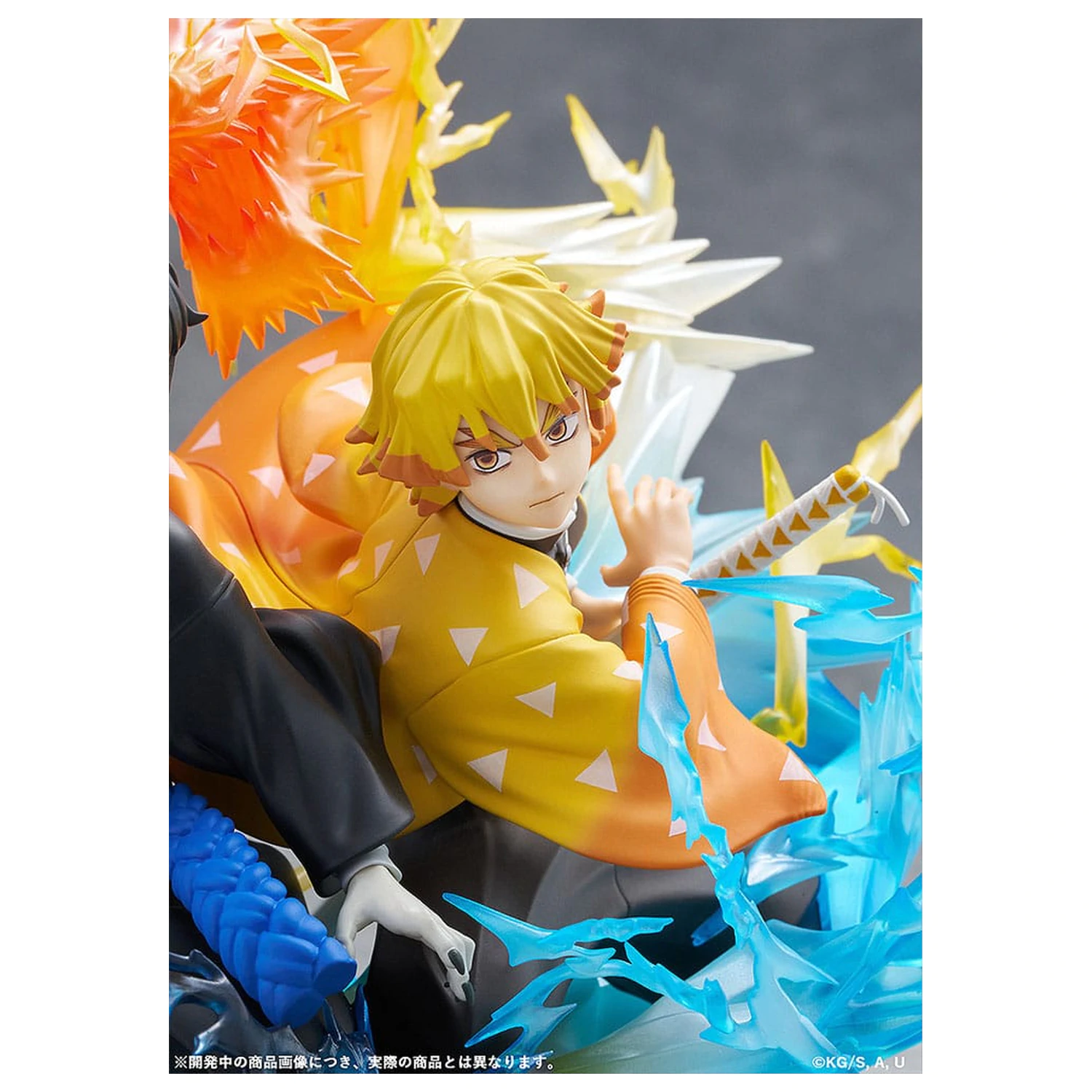 Demon Slayer: Kimetsu no Yaiba PVC Statua Zenitsu Agatsuma & Kaigaku 15 cm fotografija proizvoda